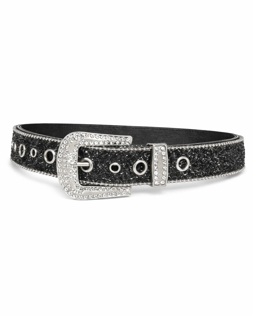 Rhinestone Studded Belt