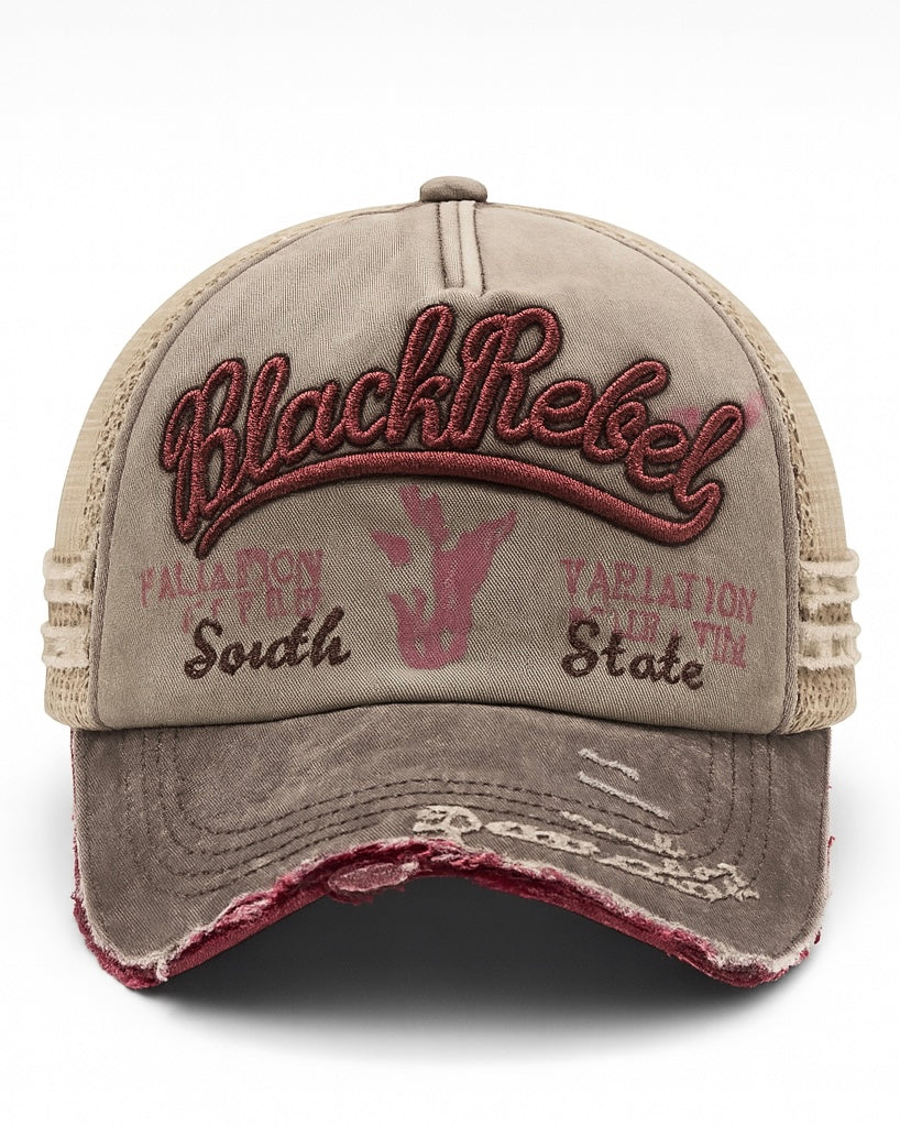 Black Rebel Vintage Trucker Cap