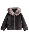 Shadow Sherpa Fur Jacket