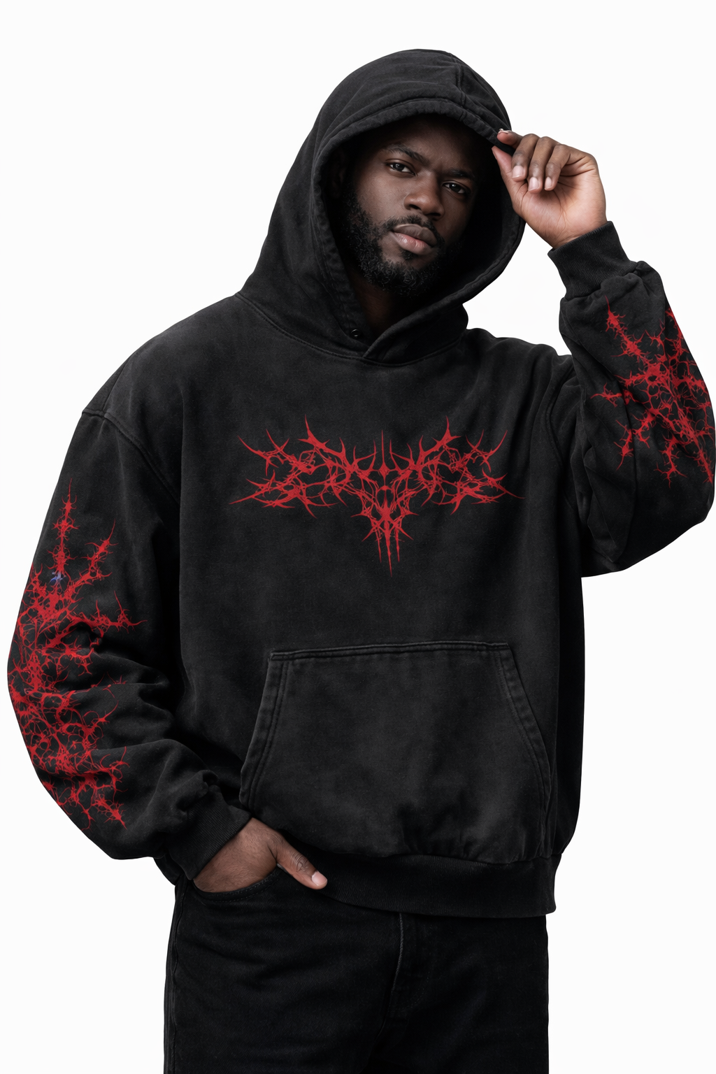 Crimson Thorn Hoodie