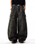 Balloon Fit Cargo Trousers